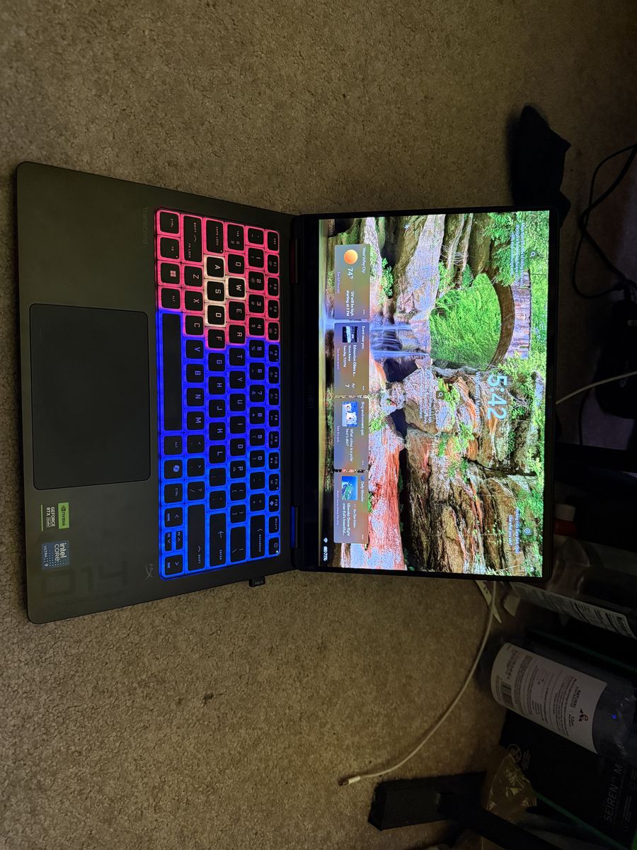 HP Omen Transcend 14" RTX 5070 With Accessories