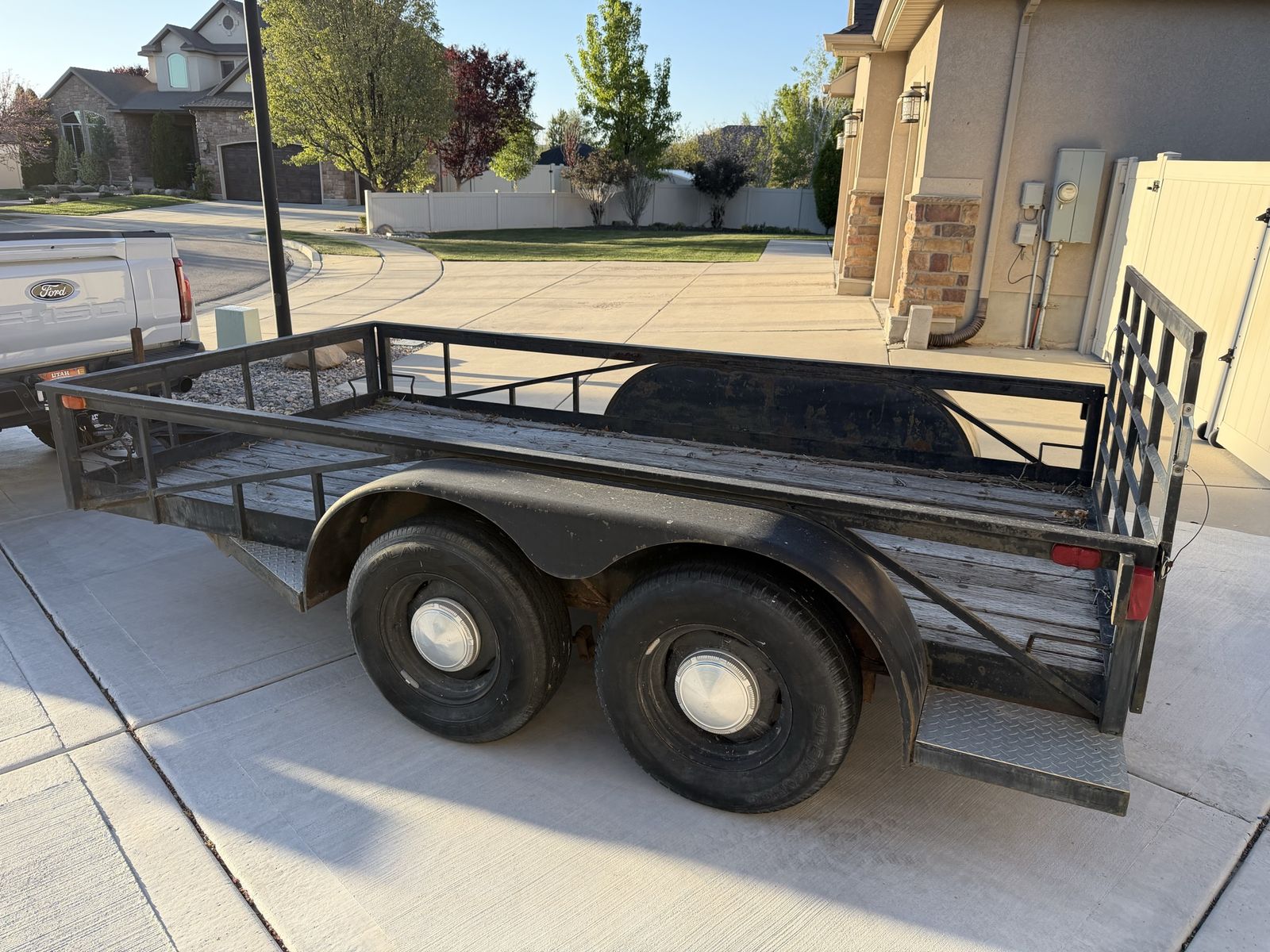 6’x12’ Tandem Axle Trailer