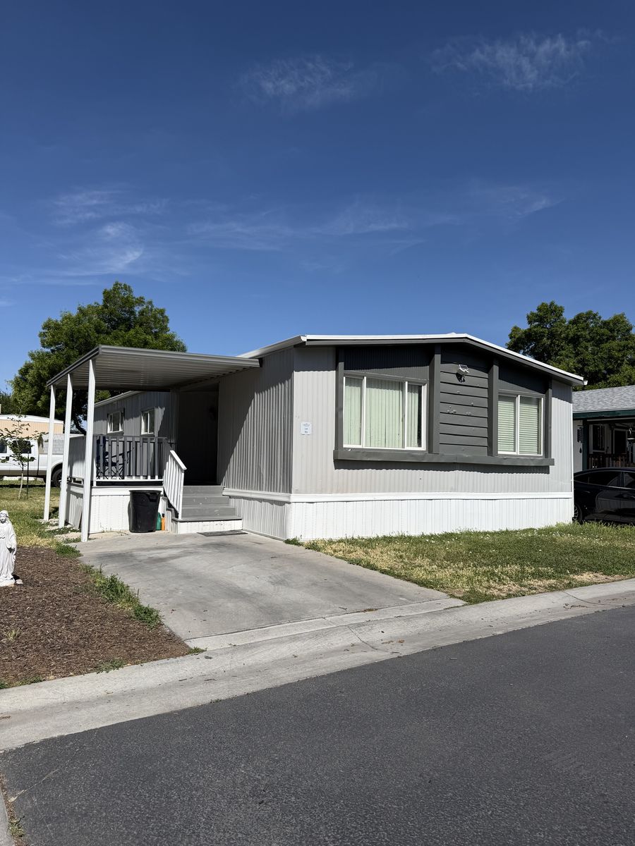 Double wide mobile home