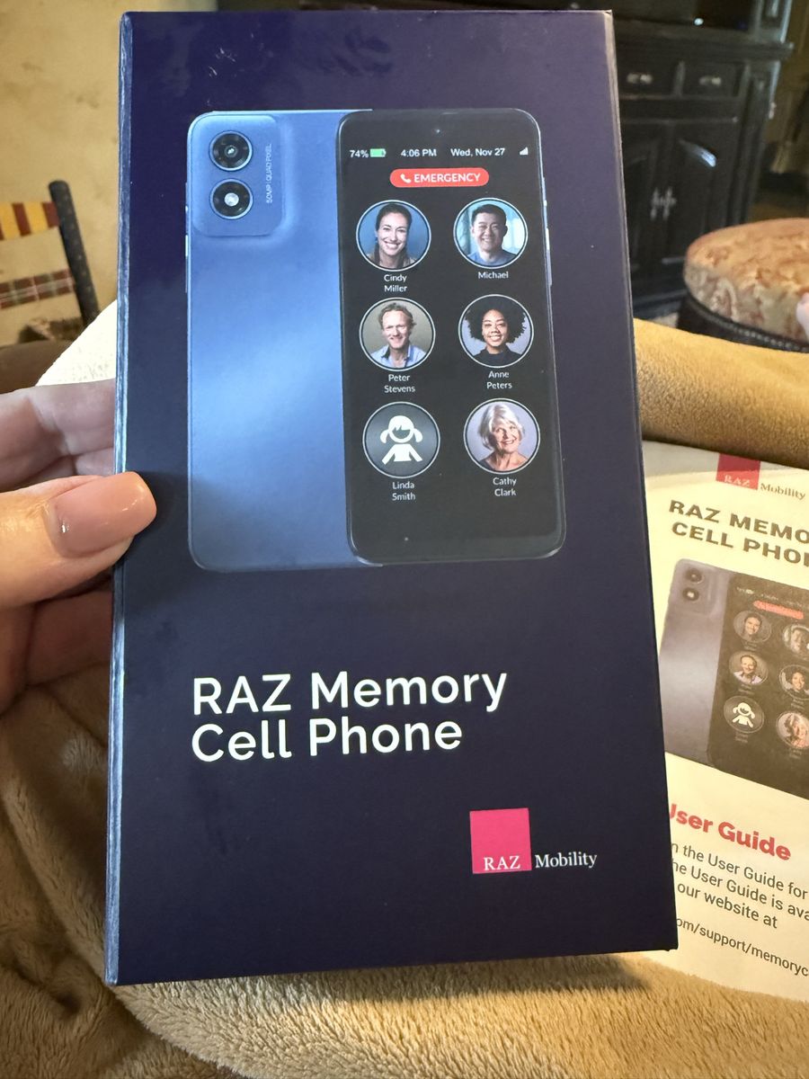 Raz memory cell phone