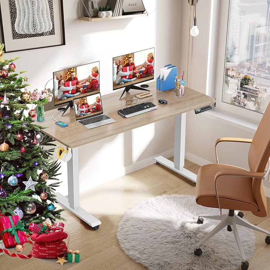 Electric Standing Desk Adjustable 55 x 24