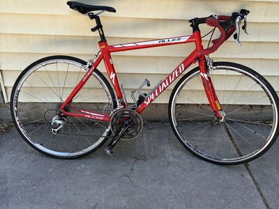 Specialized Allez Elite Road Bike - Red, Shimano 105 Drivetrain
