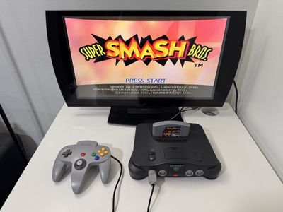 Nintendo 64 / N64 / Controller / Game / Cords