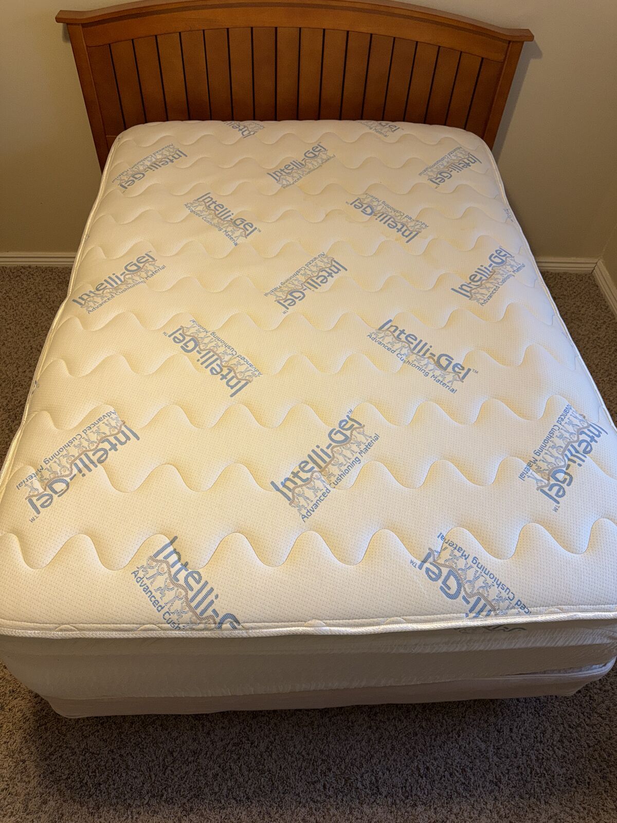 FULL MATTRESS, BOXSPRING, HEADBOARD, FRAME