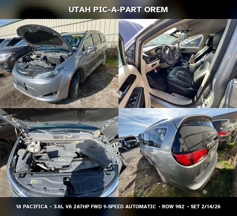 2018 Chrysler Pacifica Parts - UTPAP Orem