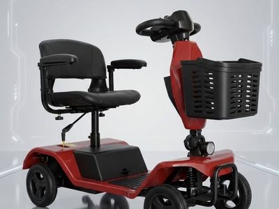 4-Wheel Mobility Scooter All-Terrain Foldable electric scooter for older adults