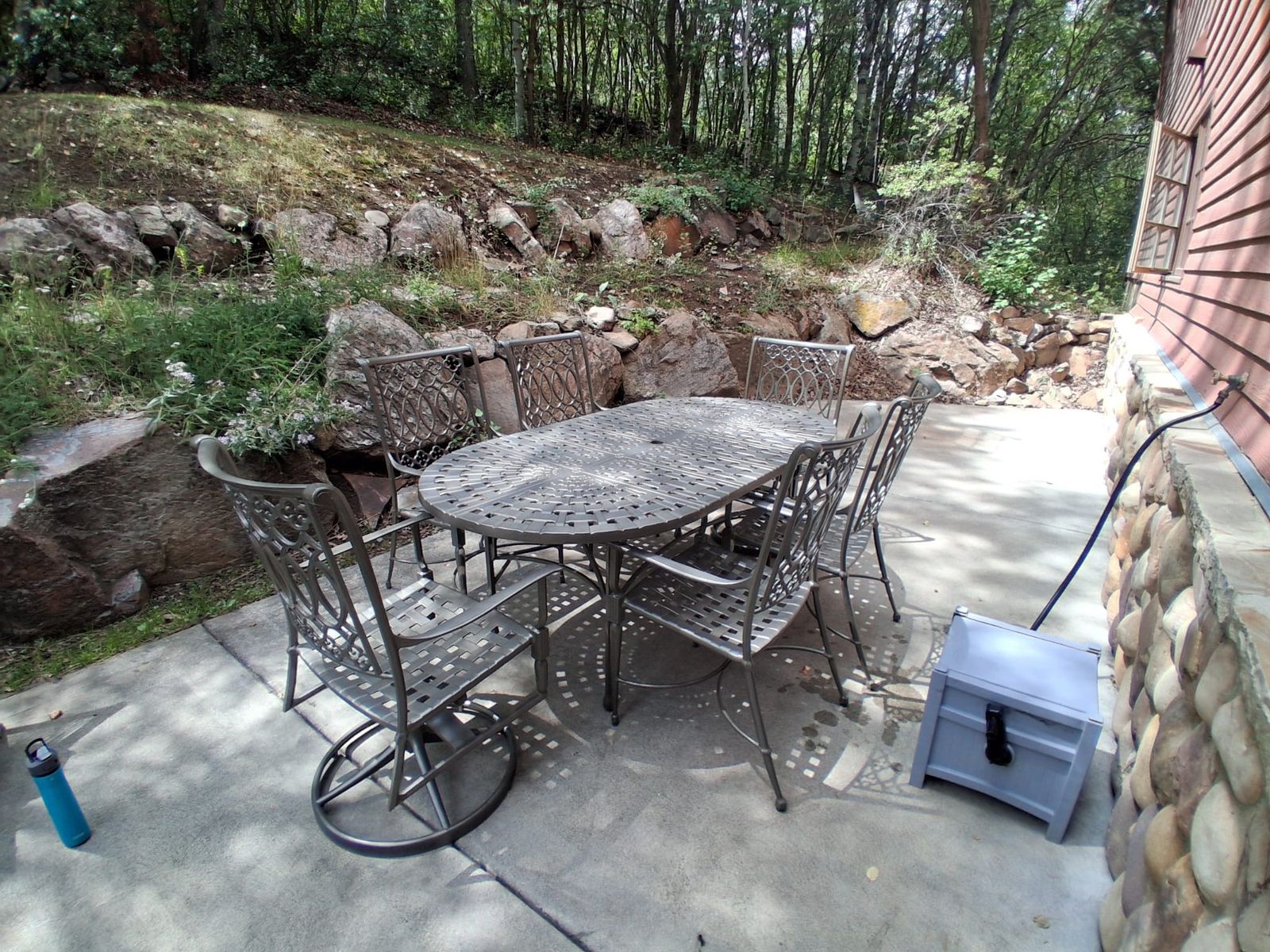 Quality Outdoor Furniture: 6 seater Outdoor Dining set with umbrella (not shown) + More