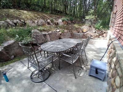 Quality Outdoor Furniture: 6 seater Outdoor Dining set with umbrella (not shown) + More