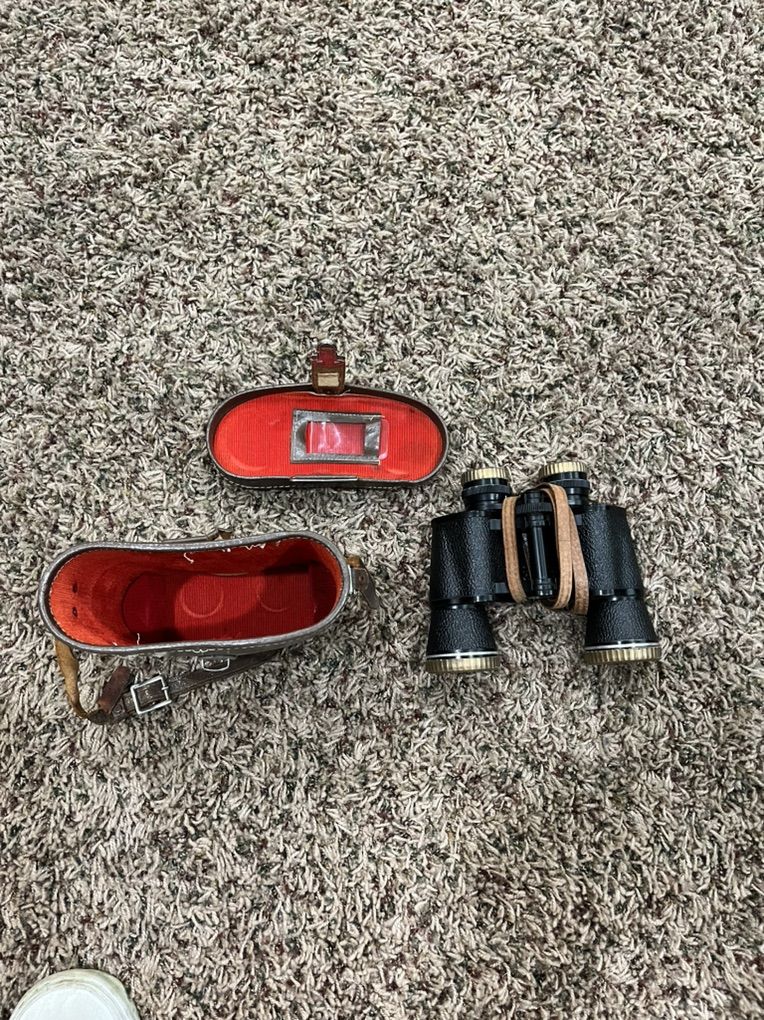 Old Antique Selsi Binoculars