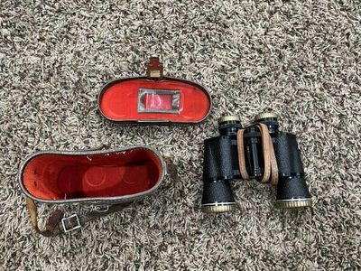 Old Antique Selsi Binoculars