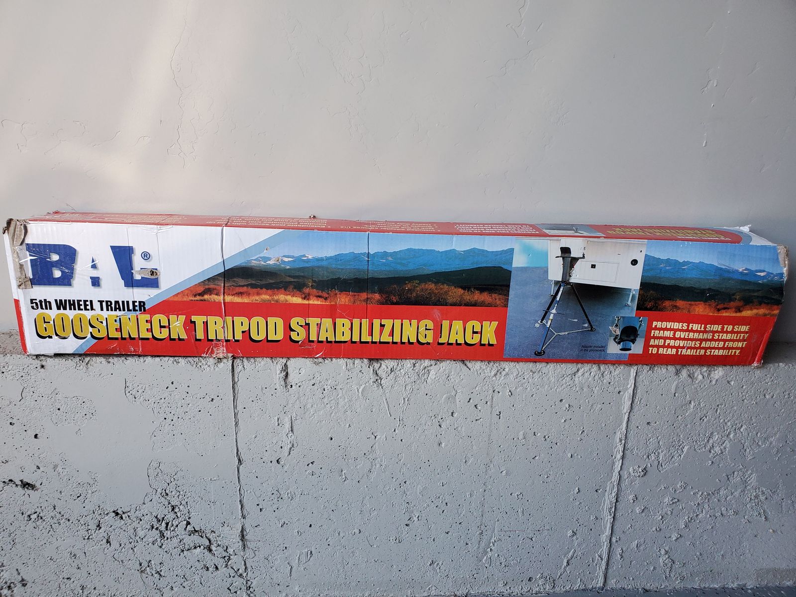 5TH Wheel Gooseneck Tripod Stabilizing Jack