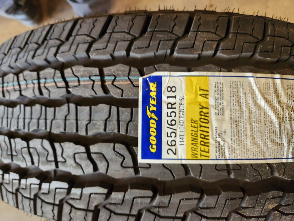 265/65r18 goodyear wrangler territory at