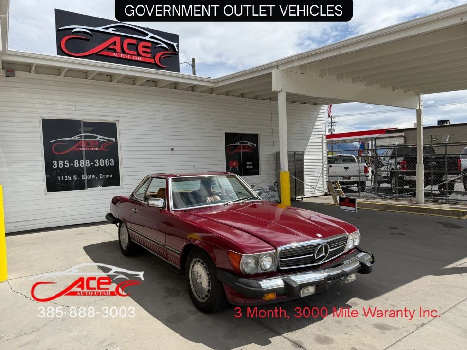 1986 MERCEDES-BENZ 560CLASS 560 SL