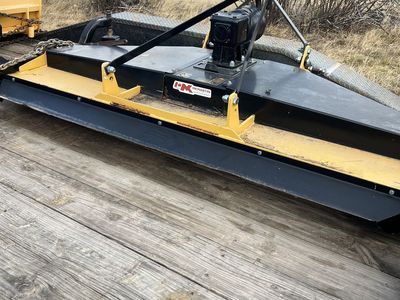 8’ five blade finish mower.