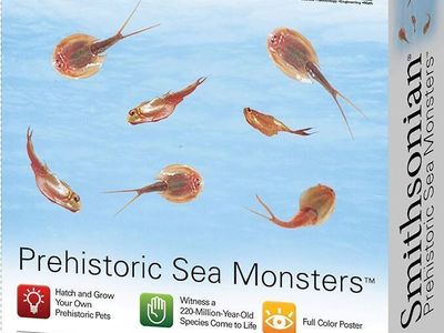 SMITHSONIAN PREHUISTORIC SEA MONSTERS