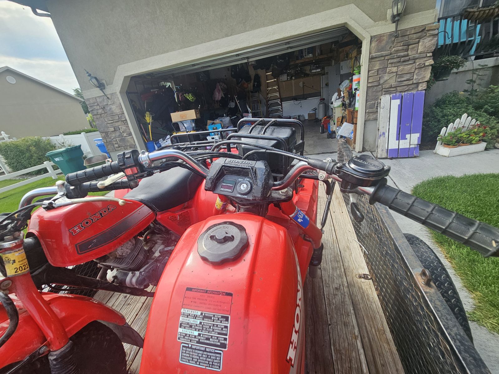 Two Original-Owner Honda Big Red Three-Wheelers — Selling as a Pair — $5,500 OBO