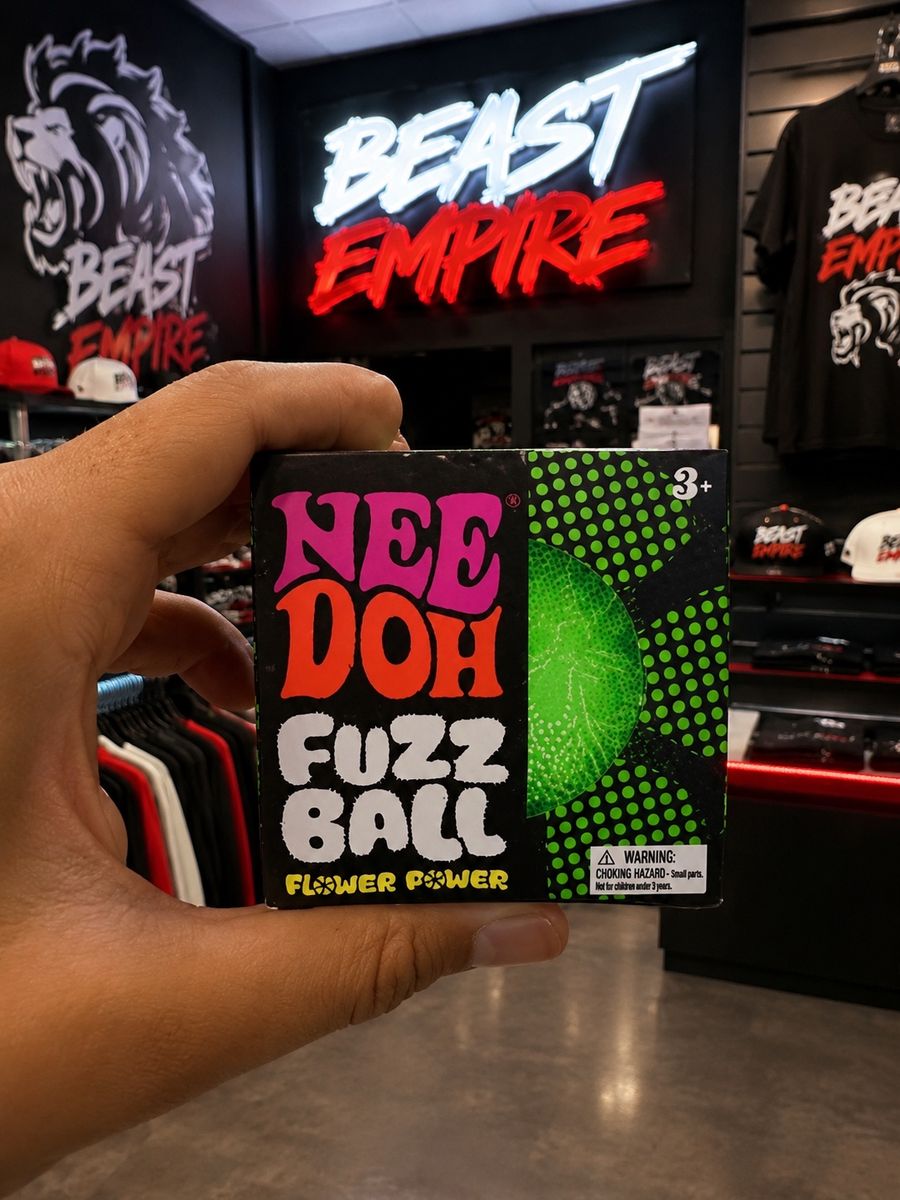 NeeDoh Fuzz Ball Flower Power