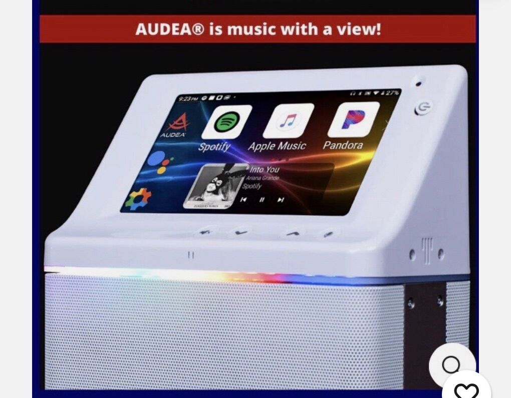 Audea Ultra Smart Speaker  New In Box