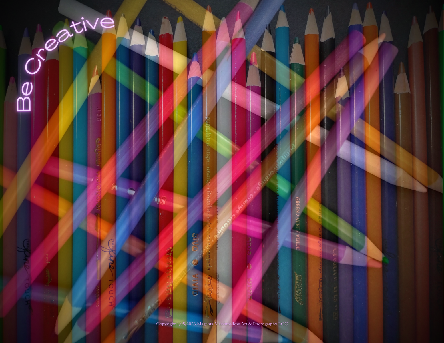 Be Creative - canvas print