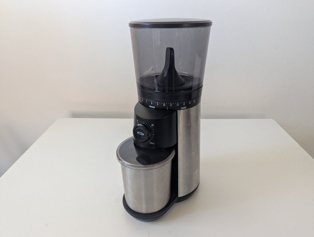OXO conical burr coffee grinder