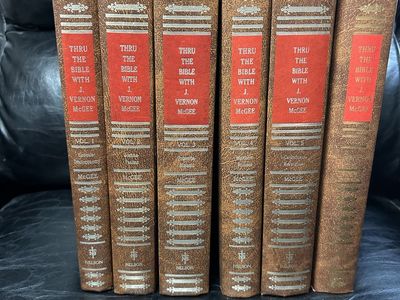 Thru the Bible with J. Vernon McGee Complete 6-Volume Set Hardcover