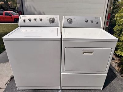Whirlpool Heavy Duty Super Capacity Electric Set, Free Delivery.