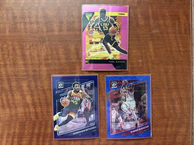 Basketball Cards, Lot of 3