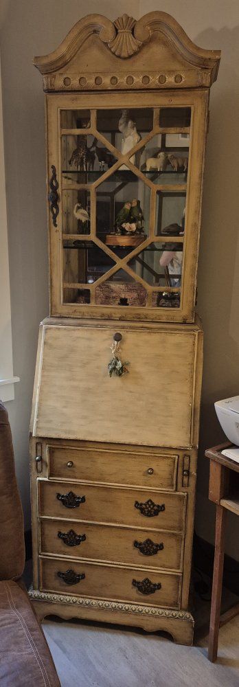 Antique Secretary Cabinet