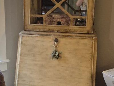 Antique Secretary Cabinet