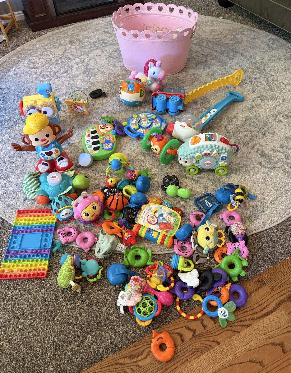 Large Lot of Infant & Toddler Toys - Fisher-Price, VTech, Baby Einstein & More