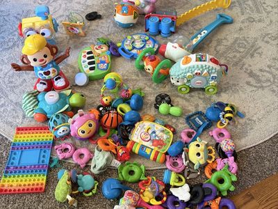 Large Lot of Infant & Toddler Toys - Fisher-Price, VTech, Baby Einstein & More