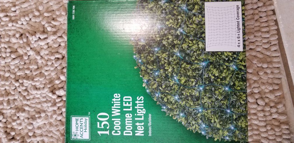 Christmas  Cool White Net Lights