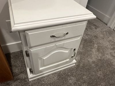 Solid oak night stand
