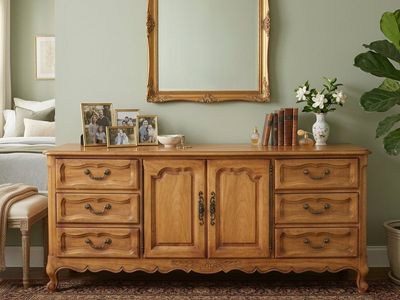 Gorgeous Drexel French Provincial Dresser | Buffet | Credenza | Console Table with Cabriole Legs