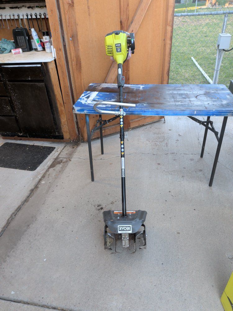 Ryobi gas powered 2-stroke rototiller