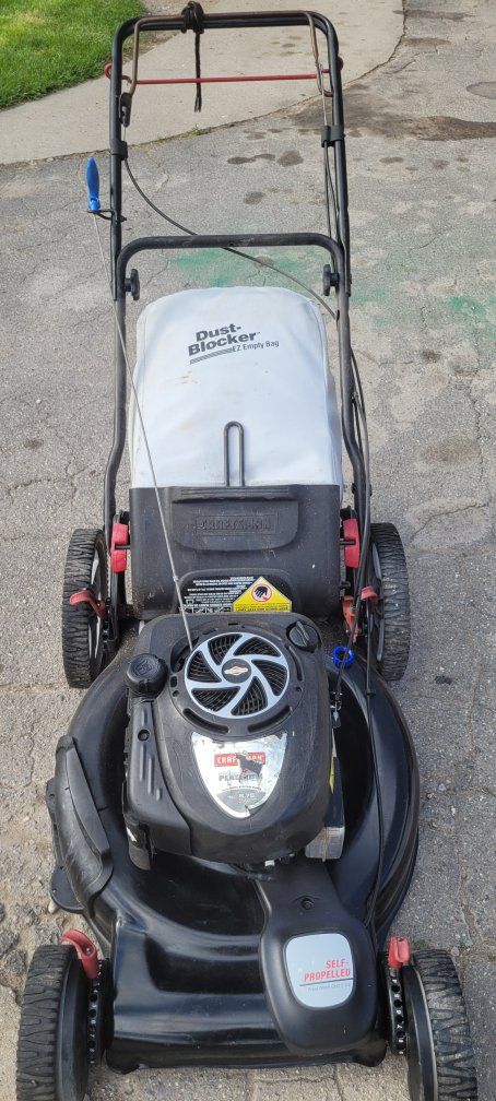 craftsman lawnmower 22"cut 6.75 hp