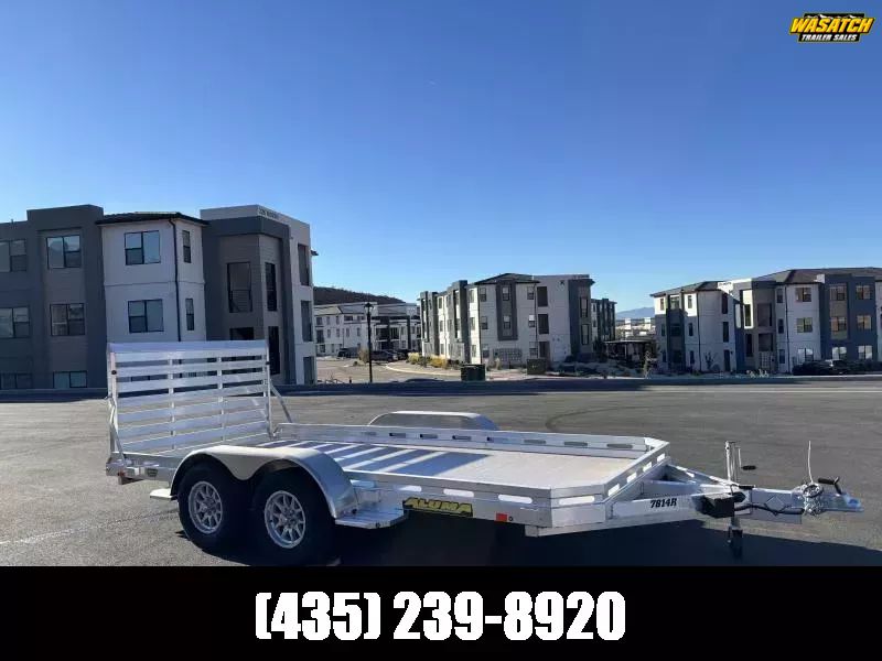 2026 Aluma 6.5X14 7K 7814-TA Utility Trailer