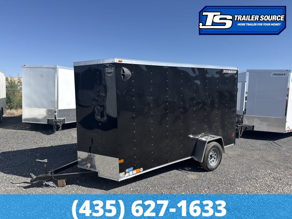 6x12 Wells Cargo FastTrac Enclosed Cargo Trailer - 6'6" Interior - 3.5K GVWR -