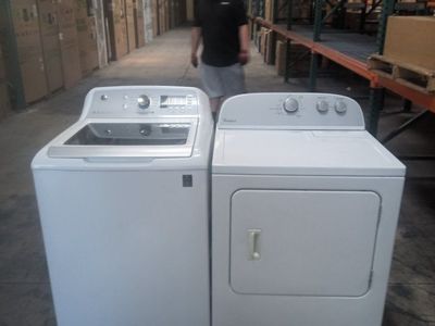 GE washer Whirlpool electric dryer