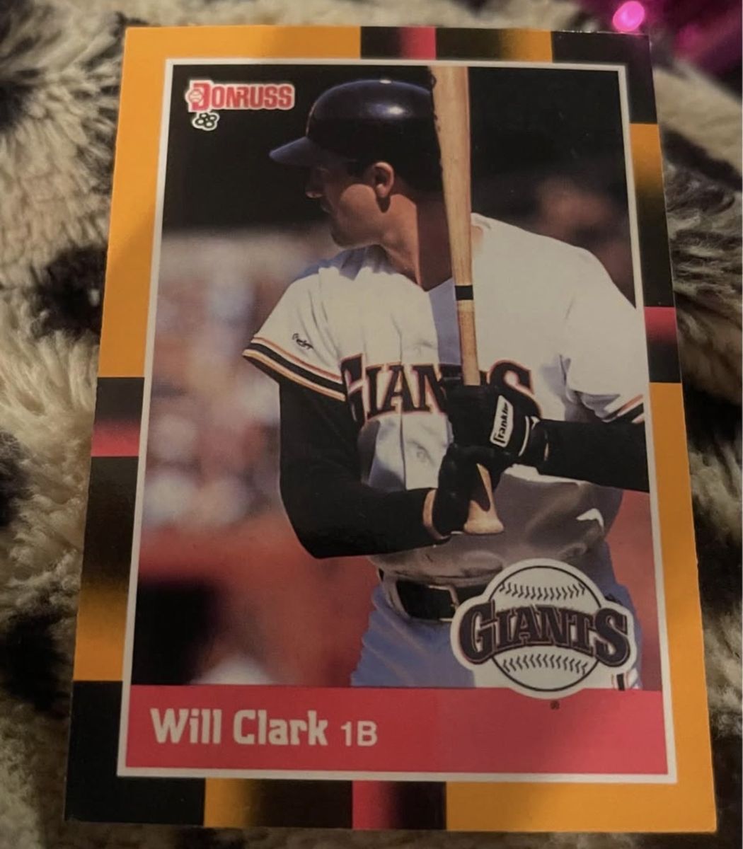 Will Clark Donruss Best (1988) Baseball Card
