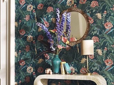 NEW Anthropologie Demeter Gold Round Mirror
