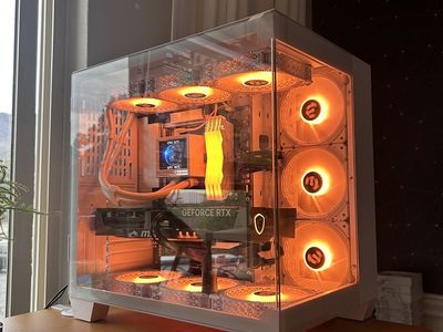 Massive Value: AMD Ryzen 9 9900X + LCD 360mm AIO + White Dual-Chamber Case Bundle Oben Box/Like New !!!