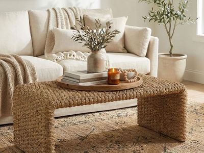 VAINE ABACA COFFEE TABLE OBO