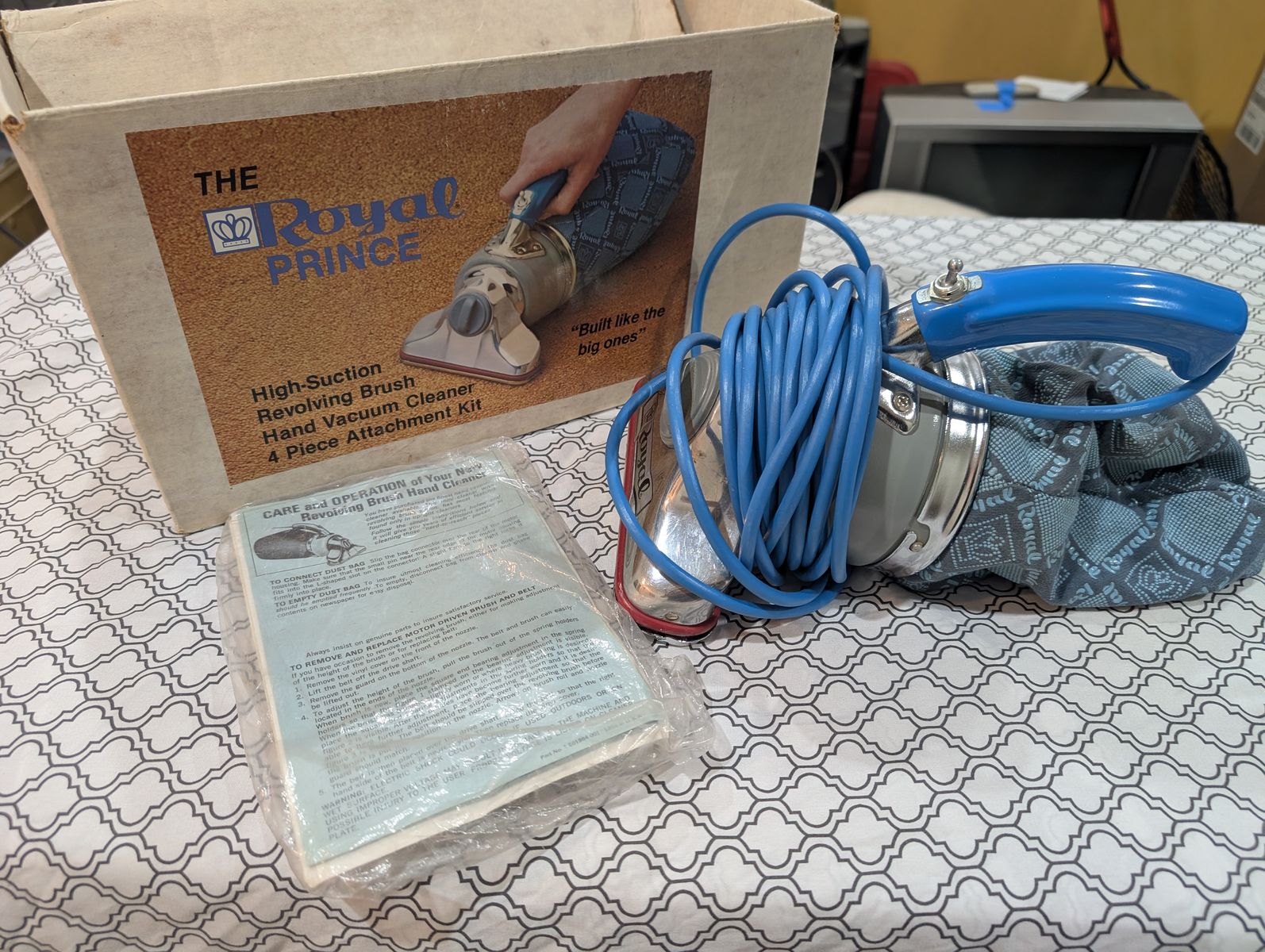 Royal Prince antique hand vacuum