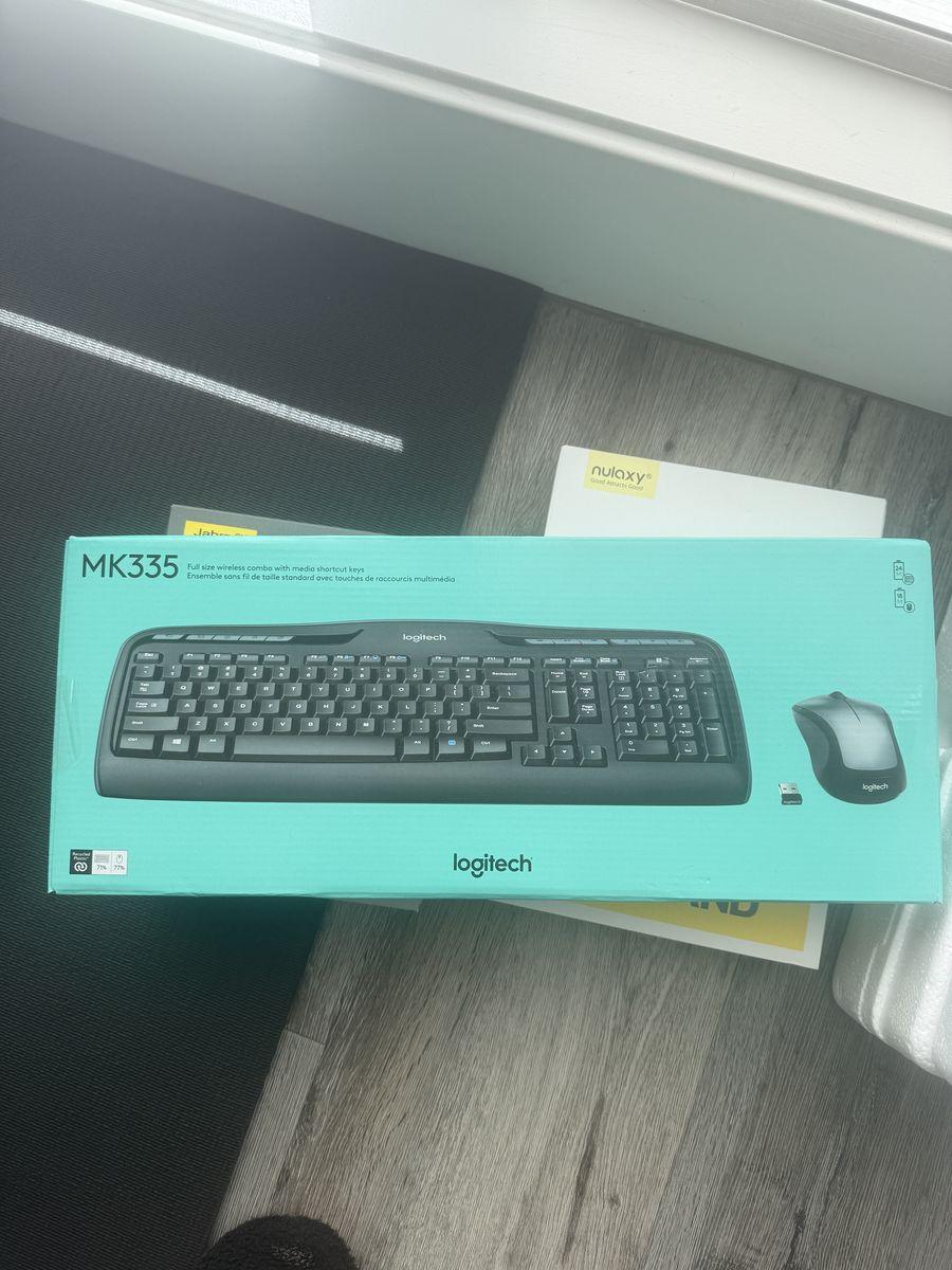 Logitech MK335 Wireless Keyboard & Mouse Combo – New in Box