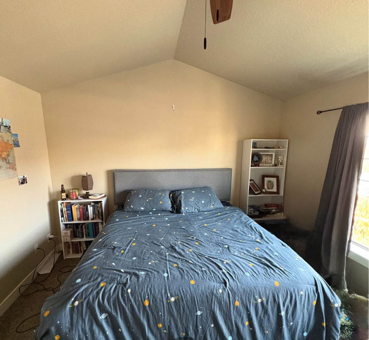 Male Private Bedroom and Bathroom