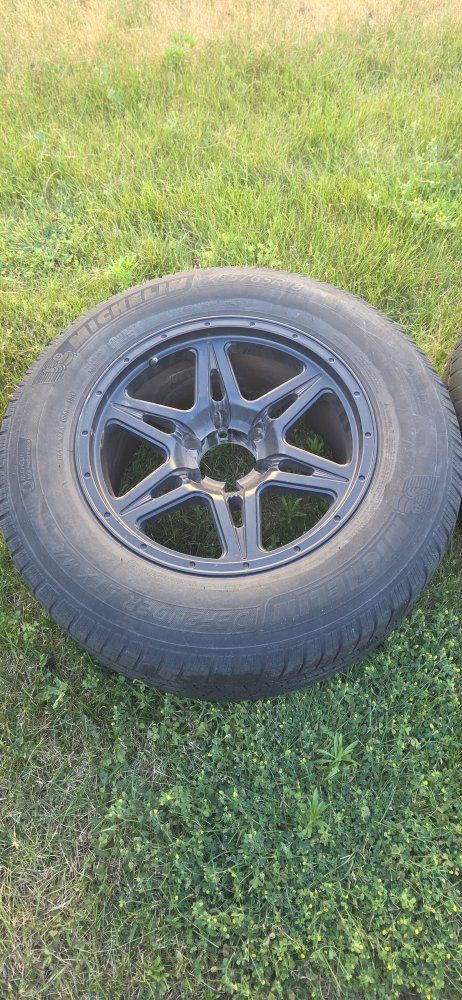 Black 18" Wheels / Rims 265/65R18 - Set of 4