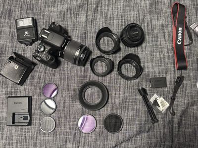 Canon t6i complete beginner set