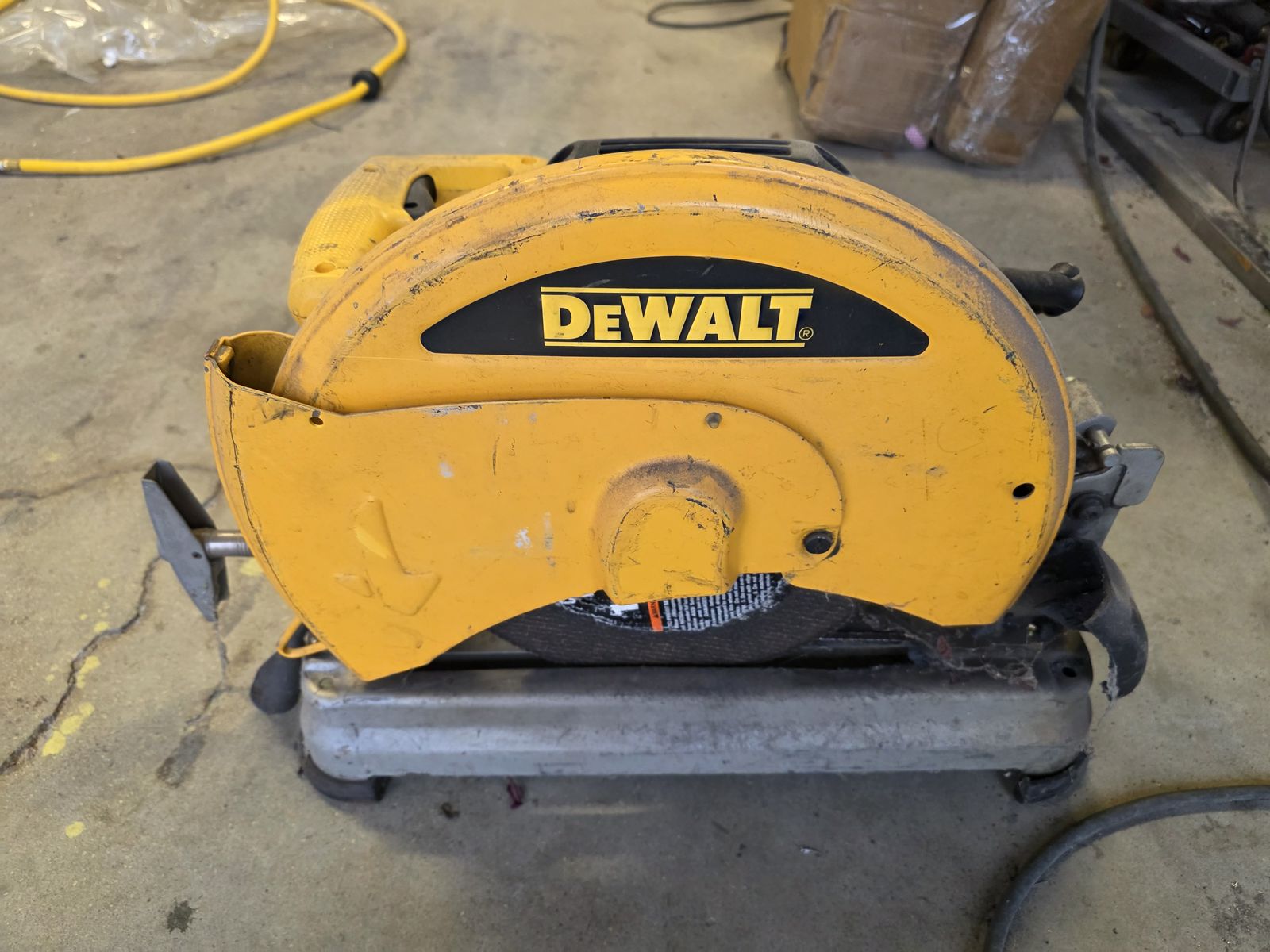 Dewalt abrasive chop saw