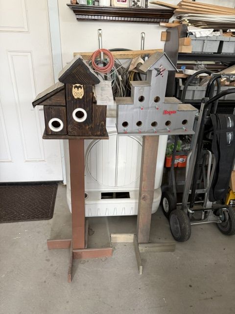 bird houses free standing